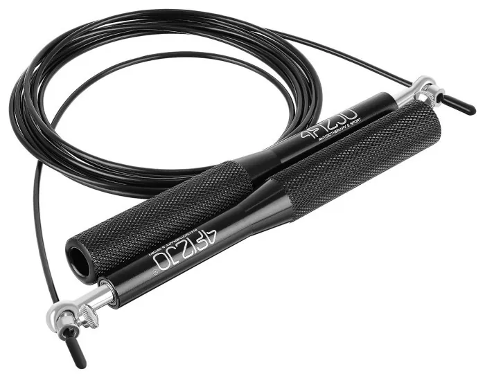 Скакалка швидкісна для кросфіту 4FIZJO Speed Rope Black (P-5907222931165)