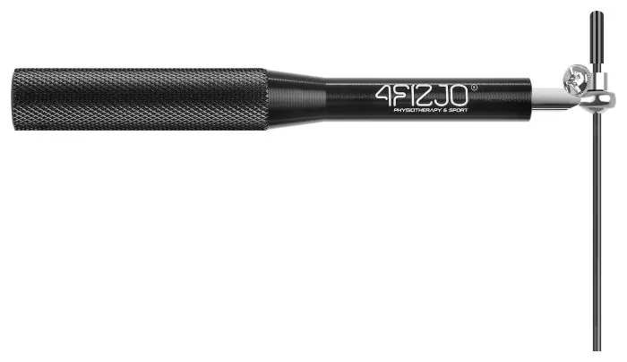 Скакалка швидкісна для кросфіту 4FIZJO Speed Rope Black (P-5907222931165)