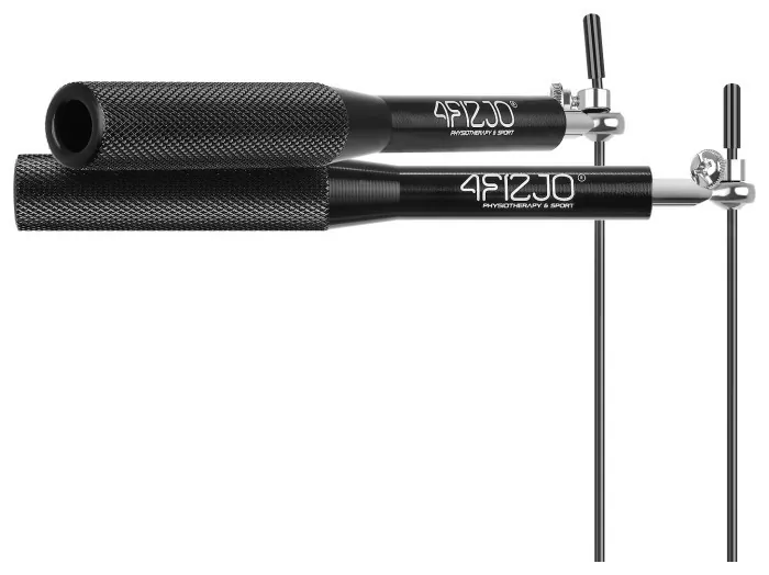 Скакалка швидкісна для кросфіту 4FIZJO Speed Rope Black (P-5907222931165)