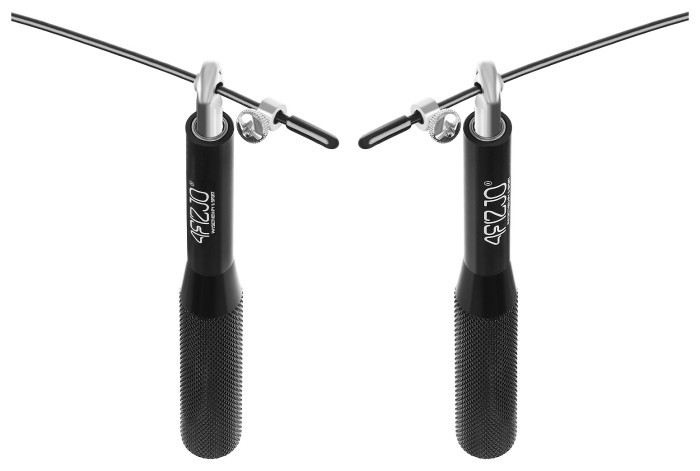 Скакалка швидкісна для кросфіту 4FIZJO Speed Rope Black (P-5907222931165)