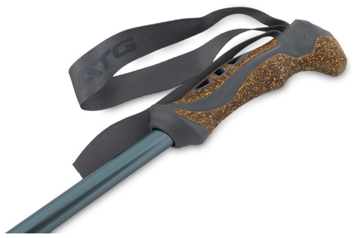 Трекінгові телескопічні палиці Pinguin Ascent FL Cork, 63-135 см, Cobalt