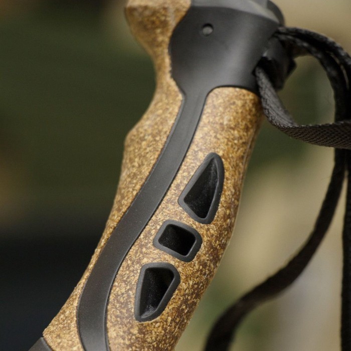Трекінгові телескопічні палиці Pinguin Ascent FL Cork, 63-135 см, Cobalt