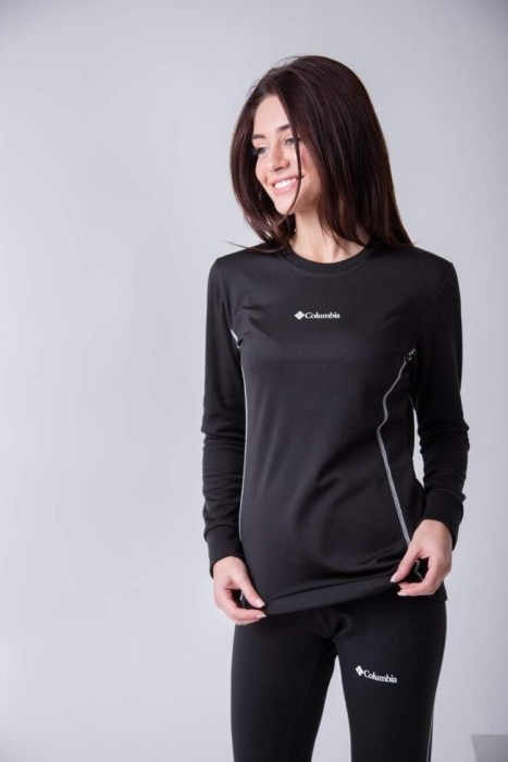 Термобілизна жіноча ROU, чорна