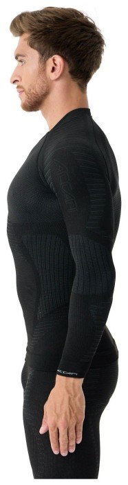Термофутболка з довгим рукавом чоловіча Accapi XPerience, Black/Anthracite