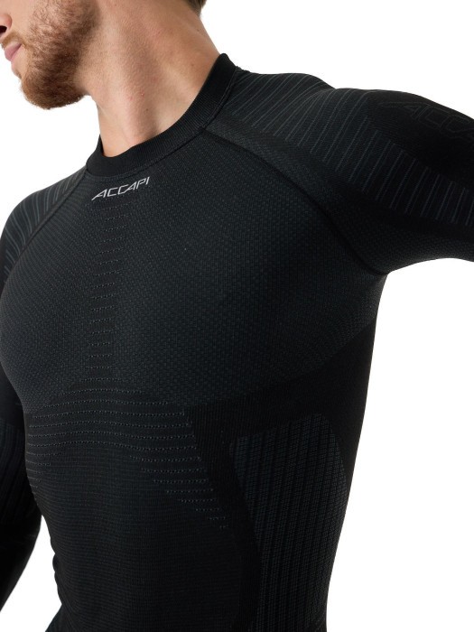 Термофутболка з довгим рукавом чоловіча Accapi XPerience, Black/Anthracite