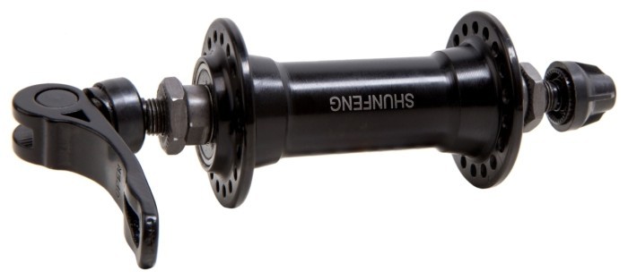 Втулка передняя AL 36H Vbr SHUNFENG SF-A221F черн. пром. подшипниковые. с эксцентром.