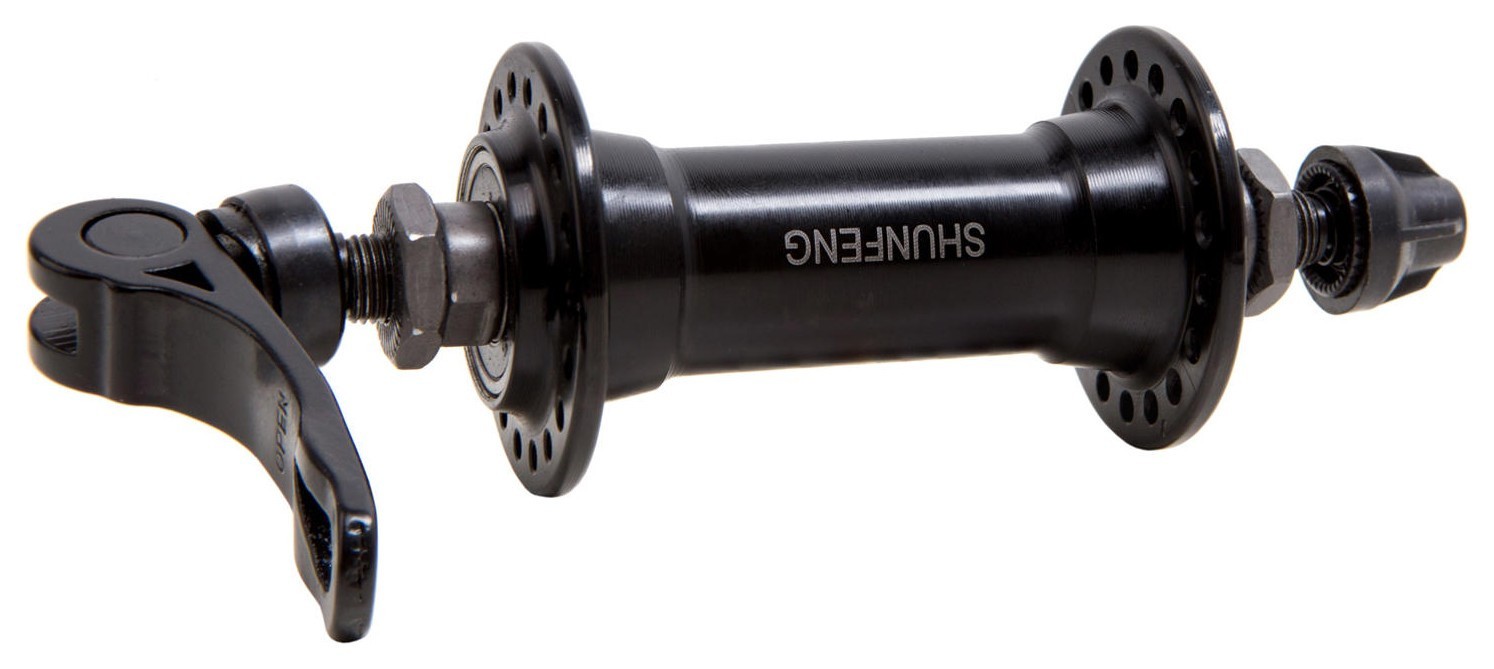 Втулка передняя AL 36H Vbr SHUNFENG SF-A221F черн. пром. подшипниковые. с эксцентром.