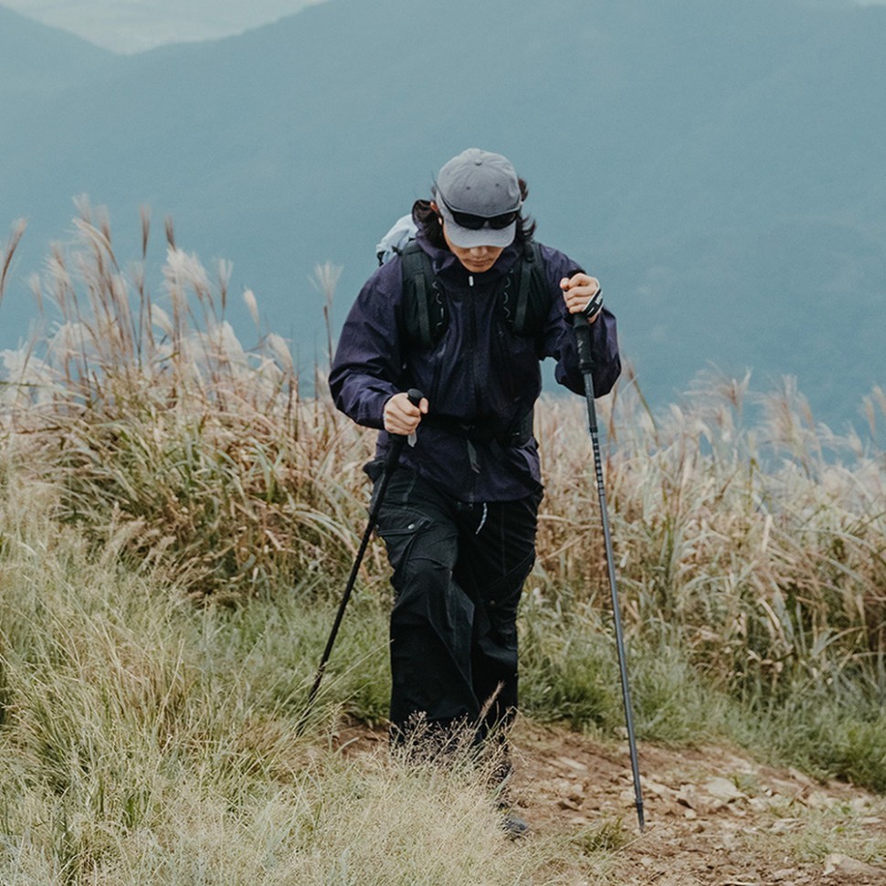 Трекинговая палка Naturehike CNK2450DS017, 35-110 см, черная