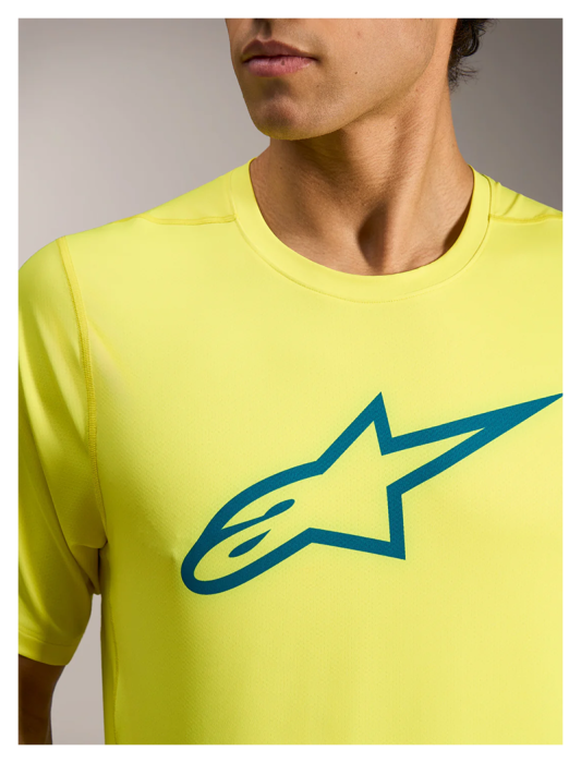 Джерси Alpinestars A-DURA RIDE SS JERSEY YELLOW FLURO, S