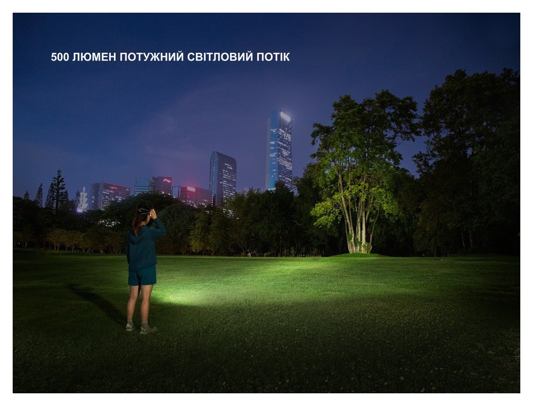 Ліхтар налобний Fenix HL17R, білий, укр, укр