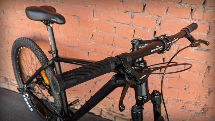 Гірський велосипед 29" Kristall Alu Light Black-Red 19" (2025)