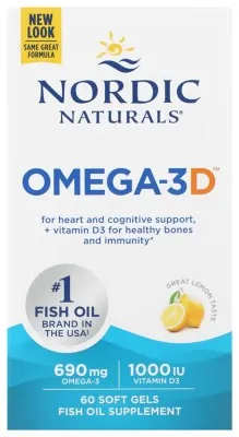 Omega-3D - 60 softgels