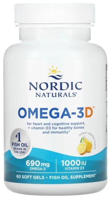 Omega-3D - 60 softgels