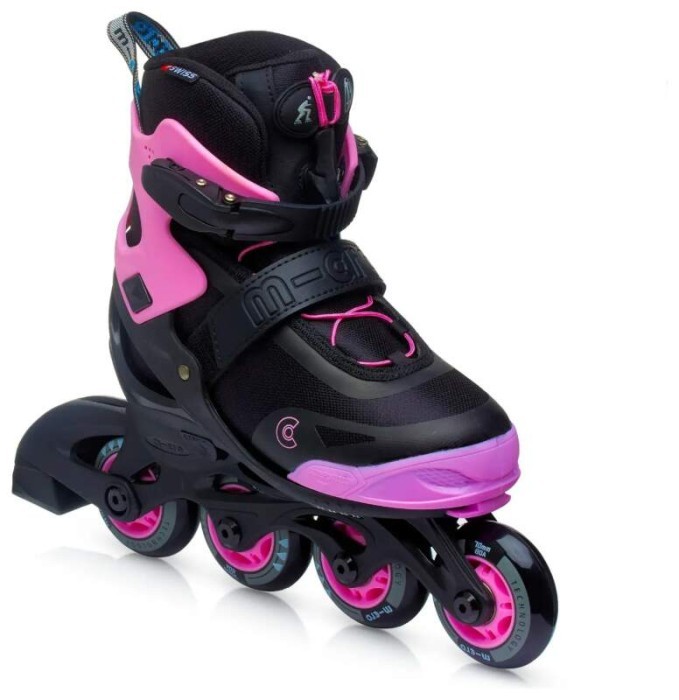 Ролики Micro Joy black-pink, укр, укр