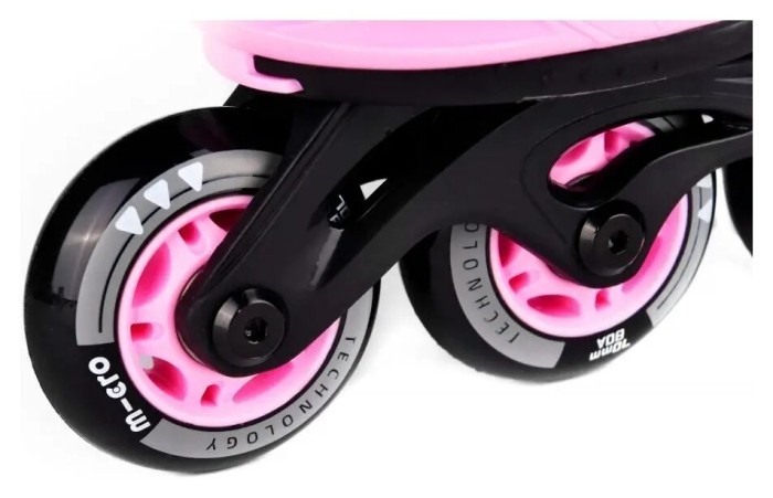 Ролики Micro Joy black-pink, укр, укр