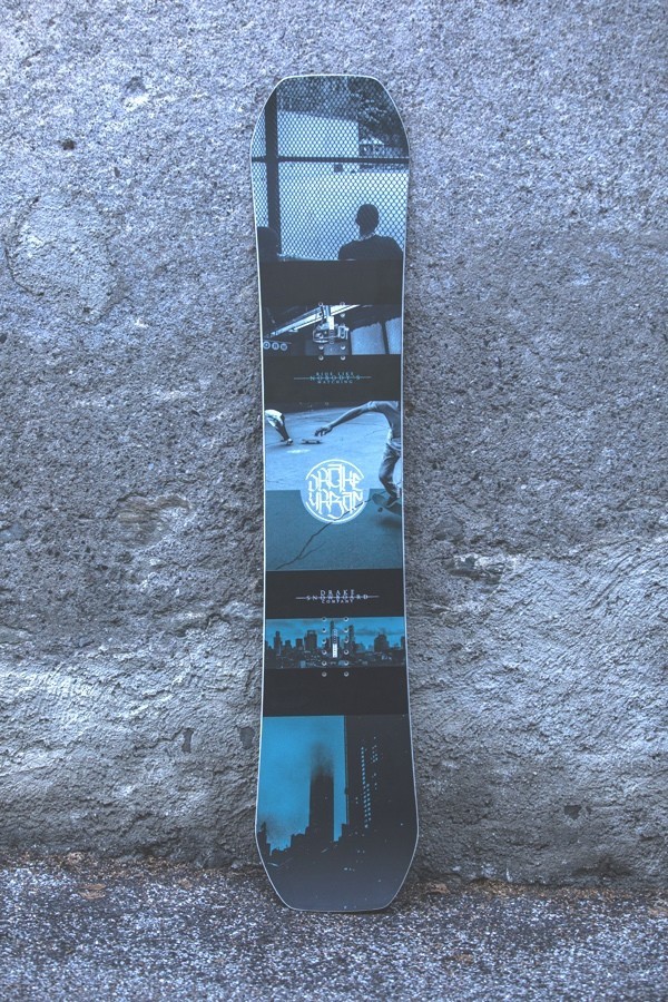 Сноуборд Drake URBAN 151 Grey/white (76291021)