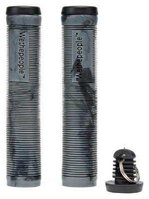 Гріпси WeThePeople PERFECT without flange 165mm Ø 29.5mm сірі з чорними розводами, з брелком барендом