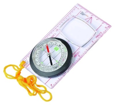 Компас AceCamp Fluorescent Map Compass