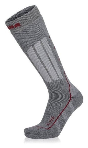Носки для туризму Lowa ALPINE 37-38 Light grey (LS2019 0923), укр