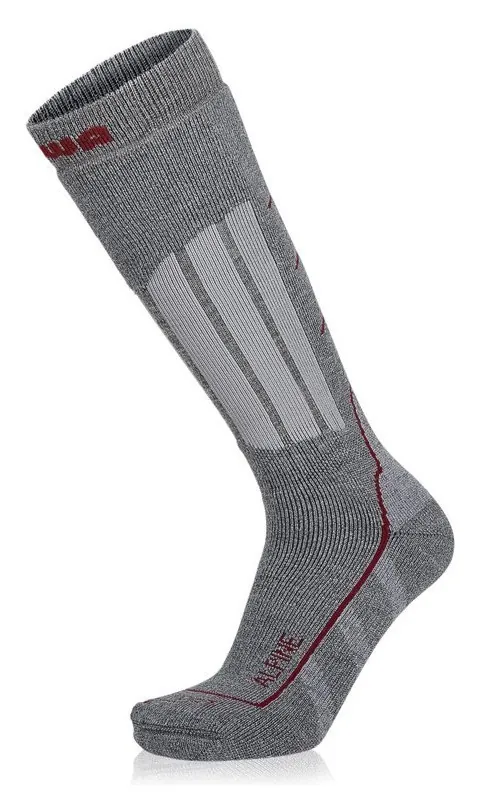 Носки для туризму Lowa ALPINE 37-38 Light grey (LS2019 0923) (39-40 light grey)