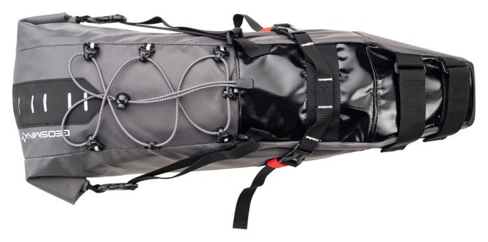 Сумка підсідельна GEOSMINA Large Seat Bag (15L), 520г, сіра