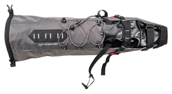 Сумка підсідельна GEOSMINA Large Seat Bag (15L), 520г, сіра