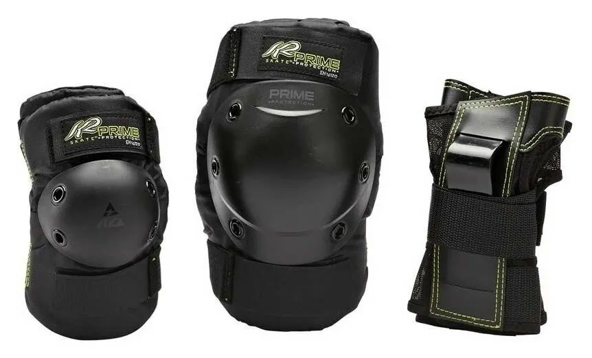 Захисний комплект для роликових коньків K2 PRIME W PAD SET M Black (3041601) (L Чорний)
