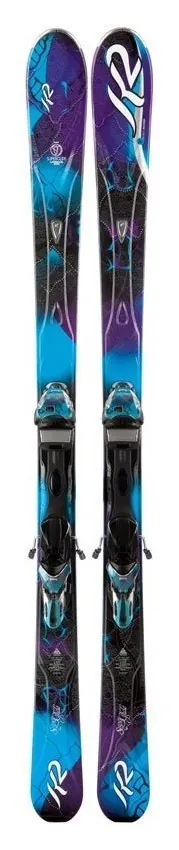 Лижі гірські комплект K2 Superglide+ERS 11.0 TC 146см Blue/black (1020102.121.1+1021005.121.3) (146 см black/blue)