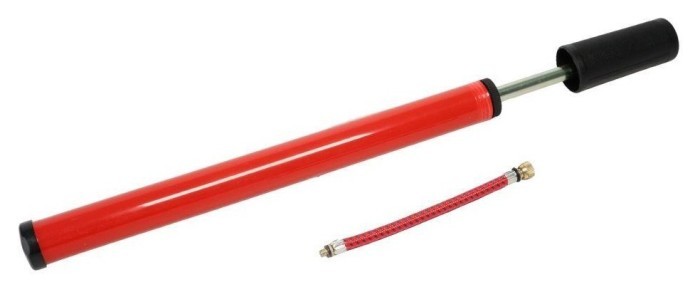 Насос міні ручний VLT . Пластик . AV (Schrader) 30*400мм, укр, укр