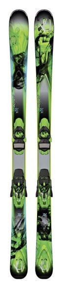 Лежи горные (комплект) K2 POTION 74 XTI ERC 11 TC W+ERC 11.0 146см Black/green/grey (1040608.150.1+1041308.150.2)