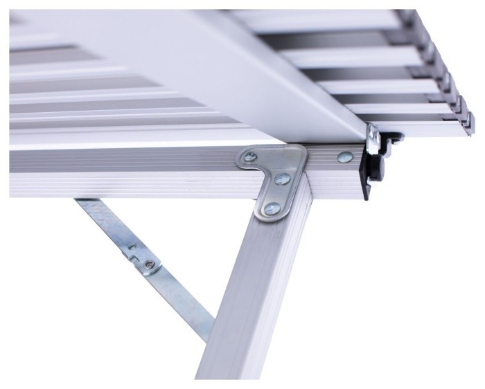 Стіл Tramp з алюмінієвою стільницею 120x60x70см TRF-064