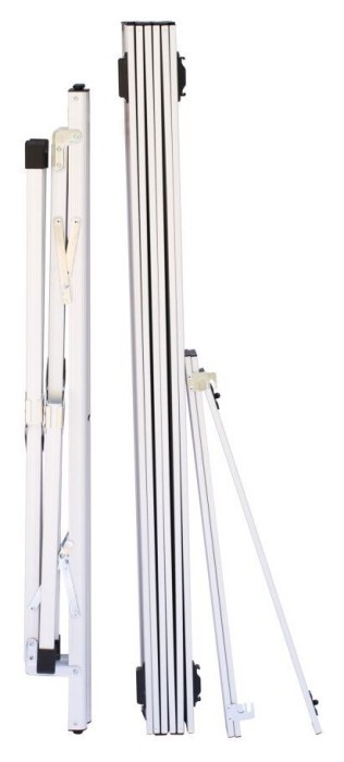 Стіл Tramp з алюмінієвою стільницею 120x60x70см TRF-064, укр, укр