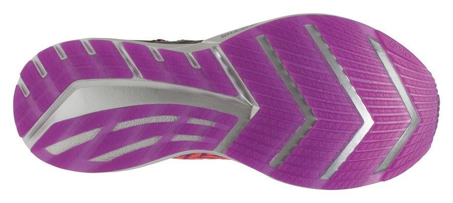Кроссовки женские Brooks BEDLAM W 37.5 (6.5US) Black/purple/coral (1202721B080)