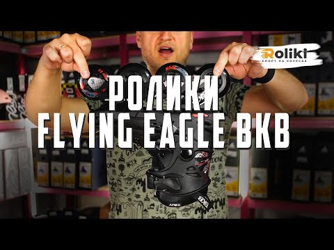 Ролики Flying Eagle BKB B5S Black (плохой тест)