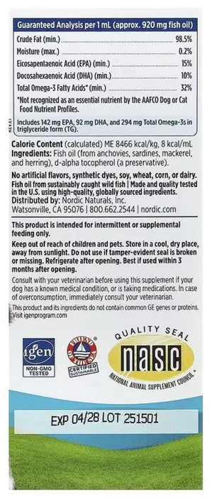 Omega-3 Pet - 60 ml