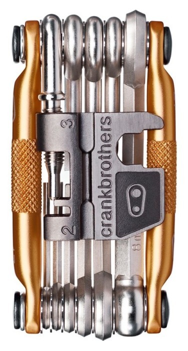 Мультитул для велосипеда Crankbrothers MULTI 17 Gold (10755), укр, укр