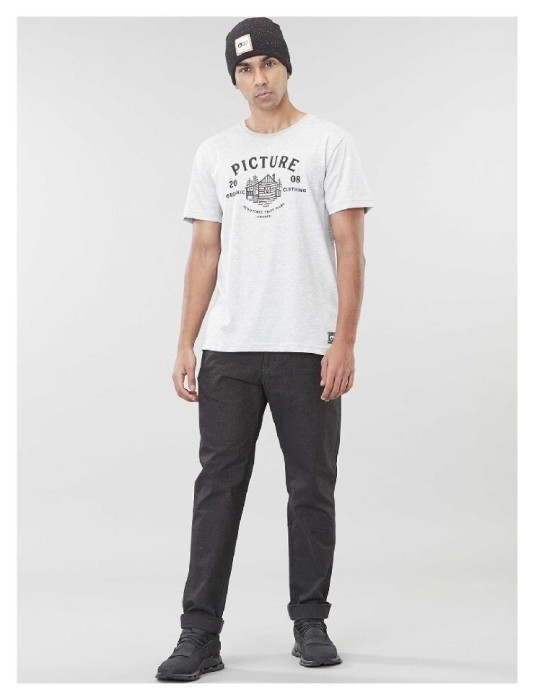 Футболка Picture Organic Brady grey melange