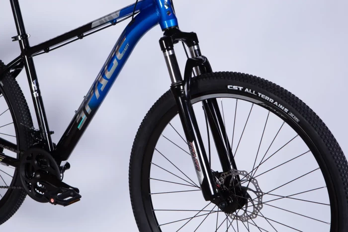 Велосипед AL 29" SPACE PHAETON DD FR рама-18" черно-синий 2026