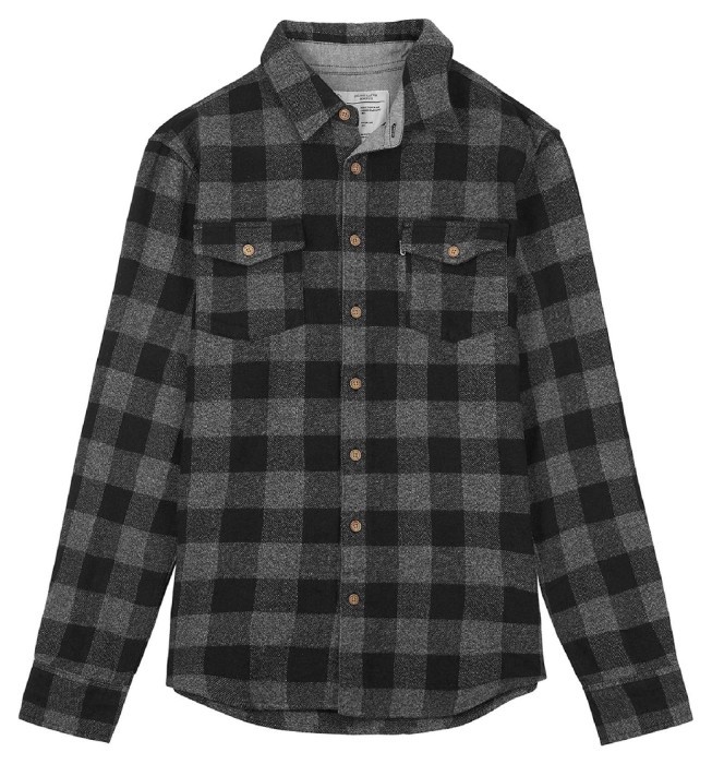 Рубашка Picture Organic Hillsboro black-grey, укр, укр