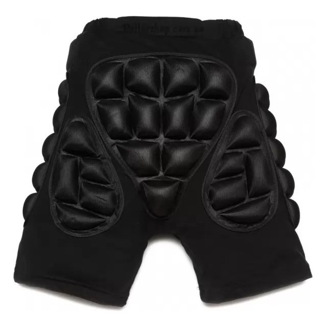 Шорты защитные Крэшпад для роликов Roller черный