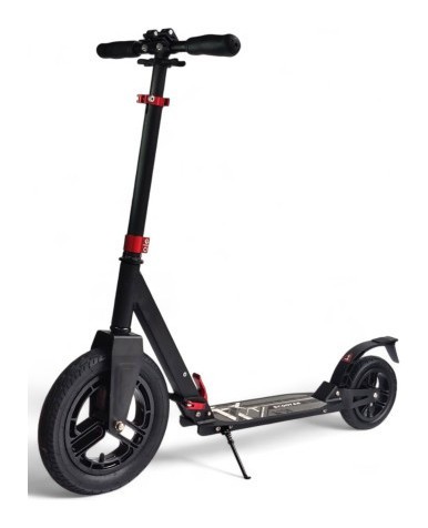 Дитячий двоколісний самокат з надувними колесами Scooter Hammer Big Wheel 18, укр, укр
