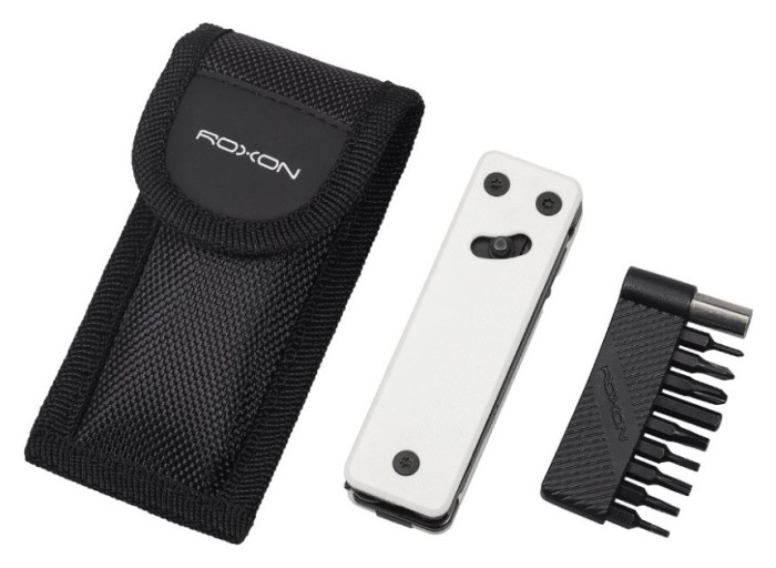 Міні мультитул Roxon KS2E Noir, чорне лезо, білий