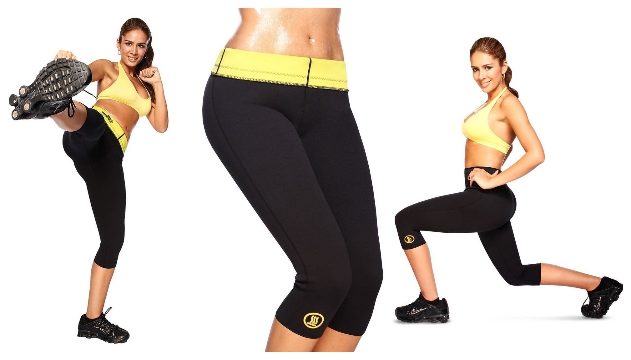 Шорты для похудения « hot shapers » Bavar Sport (2XL) (черный)