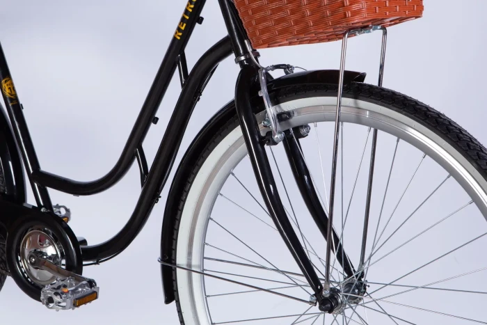 Велосипед ST 28" Dorozhnik RETRO PH рама-19" чорний 2026, укр, укр