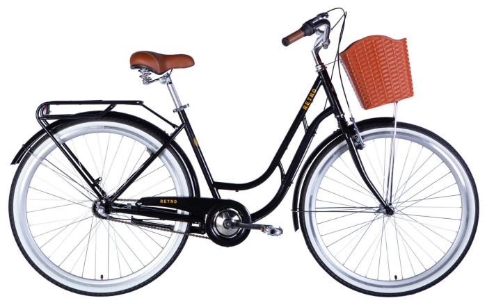 Велосипед ST 28" Dorozhnik RETRO PH рама-19" чорний 2026