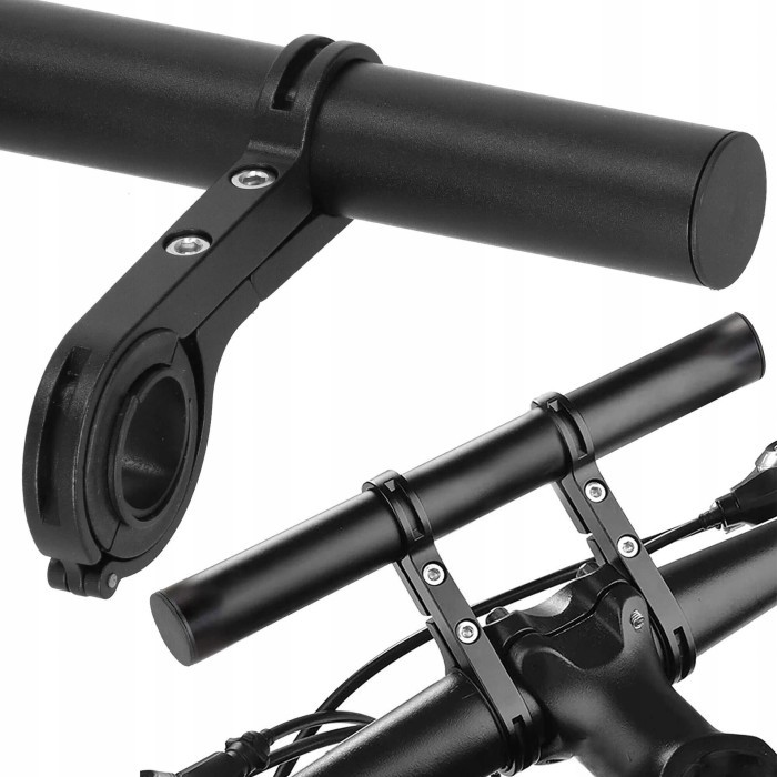 Кронштейн для керма велосипеда Springos 20 см BA0040 Black