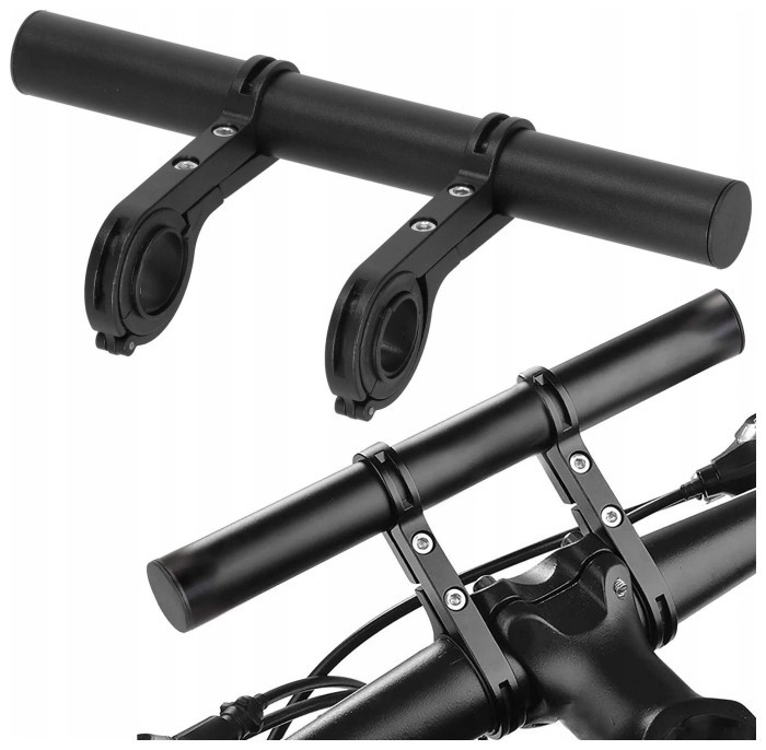 Кронштейн для керма велосипеда Springos 20 см BA0040 Black