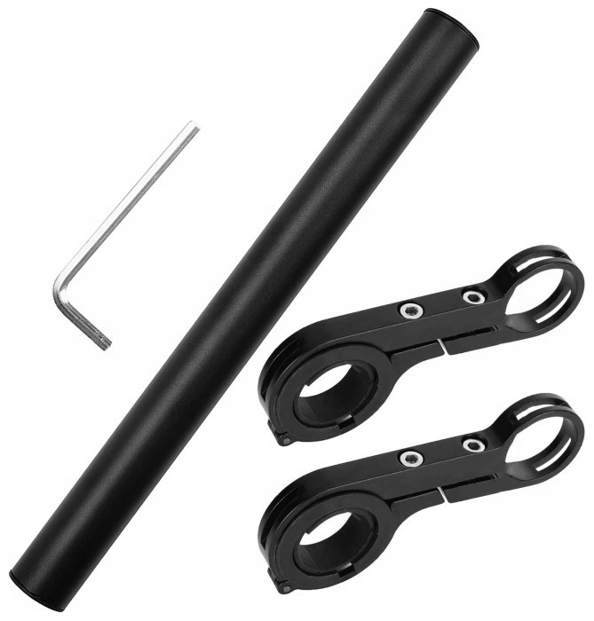 Кронштейн для керма велосипеда Springos 20 см BA0040 Black