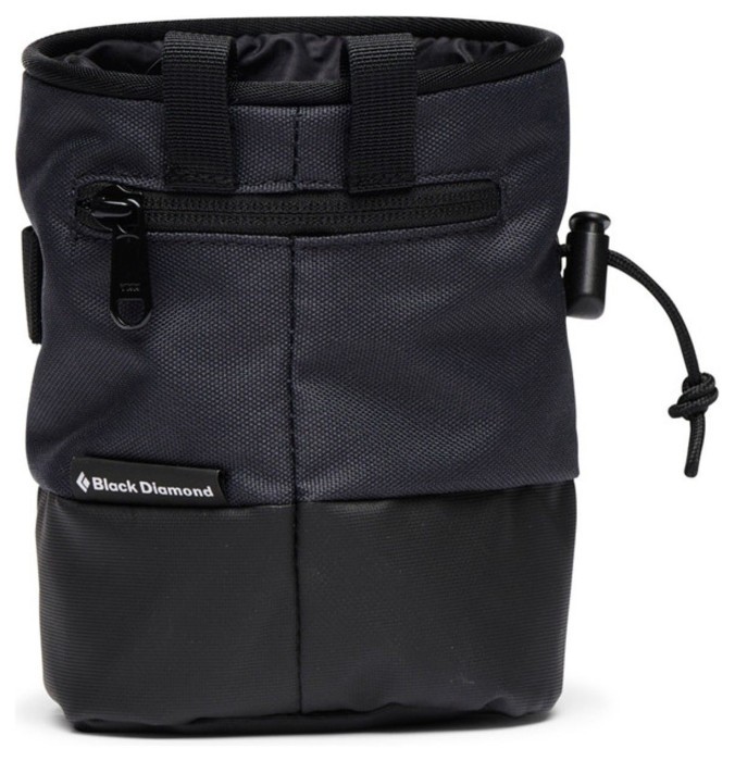Мешочек для магнезии Black Diamond Mojo Zip, Carbon, M/L