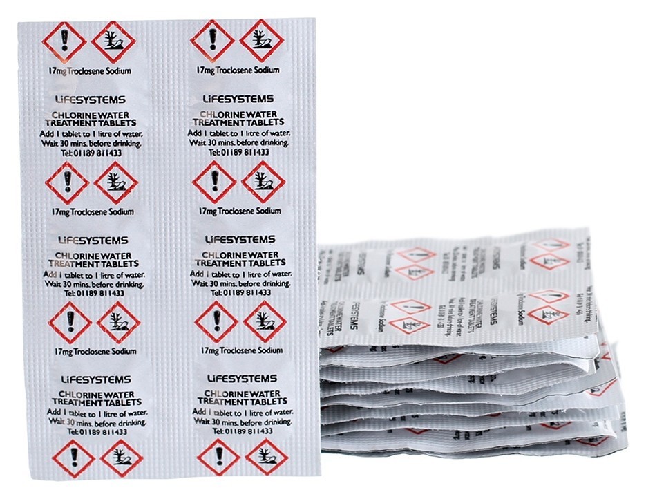 Lifesystems таблетки для дезинфекции воды Chlorine